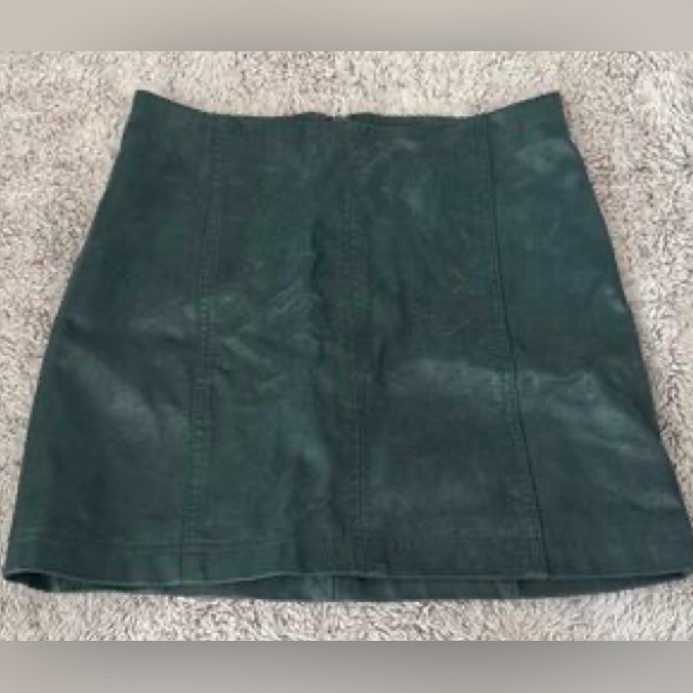 Modern Femme Vegan Suede Skirt Free People